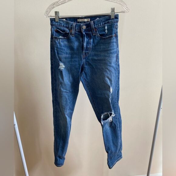 Levi's Wedgie Premium Denim straight leg jeans - Picture 2 of 9